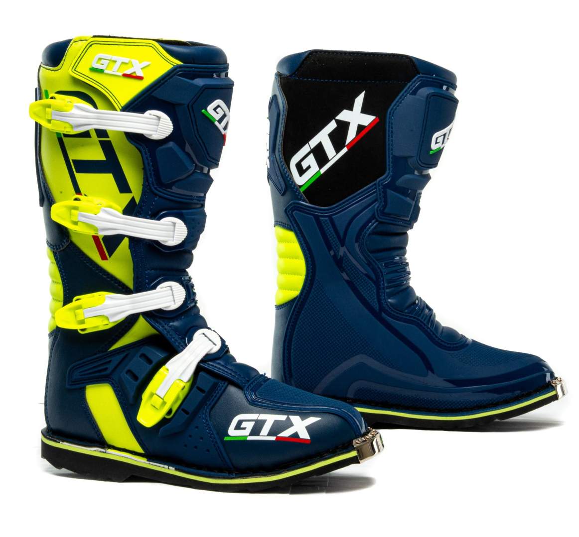 Мотоботы GTX MX №1 blue/green (р. 40)